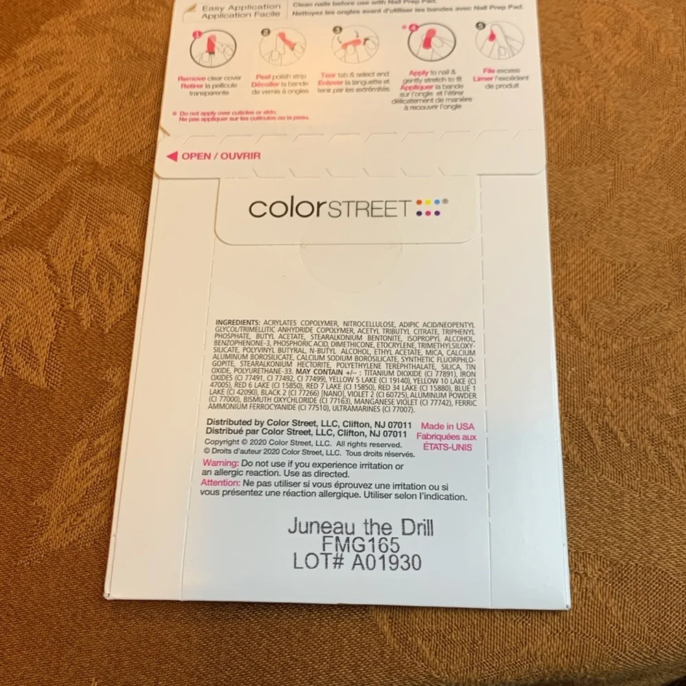 Pack of 5 brand new COLOR STREET 100% nail polish strips - Picture 8 of 14